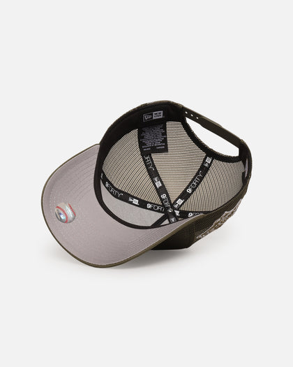 New Era Los Angeles Dodgers 'Polychromatic Mesh' 9FORTY A-Frame Snapback New Olive