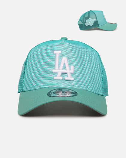 New Era Los Angeles Dodgers 'Polychromatic Mesh' 9FORTY A-Frame Snapback Mint/White