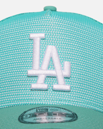 New Era Los Angeles Dodgers 'Polychromatic Mesh' 9FORTY A-Frame Snapback Mint/White