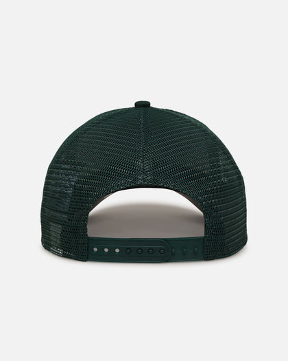 New Era Los Angeles Dodgers 'Polychromatic Mesh' 9FORTY A-Frame Snapback Dark Green/White