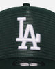 New Era Los Angeles Dodgers 'Polychromatic Mesh' 9FORTY A-Frame Snapback Dark Green/White