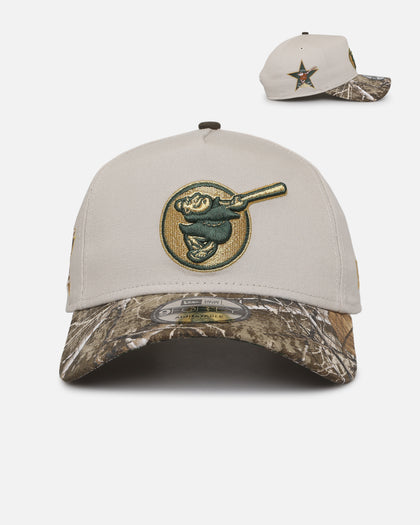 New Era San Diego Padres 'Real Tree Stone' 9FORTY A-Frame Snapback Stone