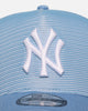 New Era New York Yankees 'Polychromatic Mesh' 9FORTY A-Frame Snapback Sky Blue