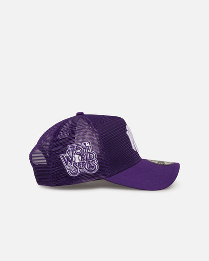 New Era New York Yankees 'Polychromatic Mesh' 9FORTY A-Frame Snapback True Purple