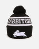 New Era South Sydney Rabbitohs 'NRL Black White Beanies' Knitted Beanie Black