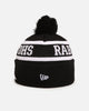 New Era South Sydney Rabbitohs 'NRL Black White Beanies' Knitted Beanie Black