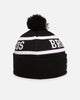 New Era Brisbane Broncos 'NRL Black White Beanies' Knitted Beanie Black