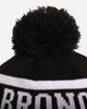 New Era Brisbane Broncos 'NRL Black White Beanies' Knitted Beanie Black