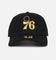 New Era Philadelphia 76ers 'NBA Black & Gold Embroidery' 9FORTY A-Frame Snapback Black/Gold