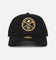 New Era Denver Nuggets 'NBA Black & Gold Embroidery' 9FORTY A-Frame Snapback Black/Gold