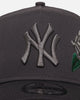 New Era New York Yankees 'Gray Tonal Roses' 9FORTY A-Frame Snapback Gray