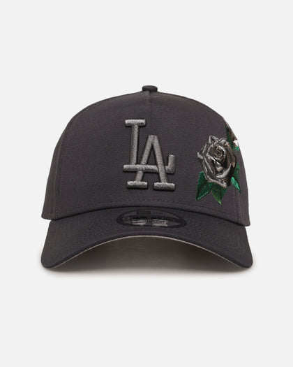 New Era Los Angeles Dodgers 'Gray Tonal Roses' 9FORTY A-Frame Snapback Gray