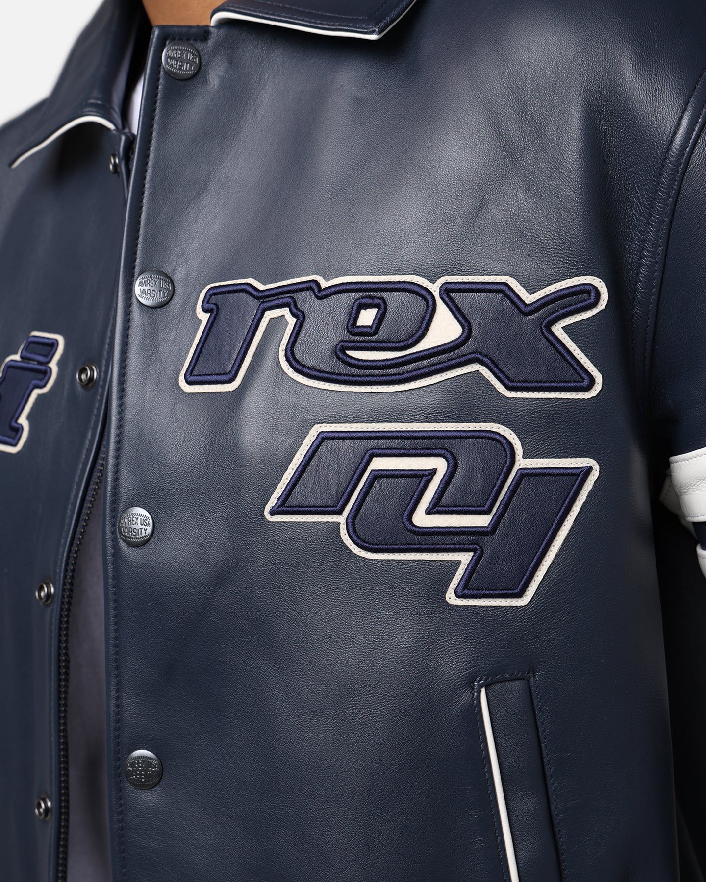 Avirex Bronx Jacket Varsity Blue | Culture Kings US