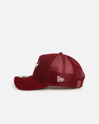 New Era Chicago Bulls 'Polychromatic Mesh' 9FORTY A-Frame Snapback Cardinal