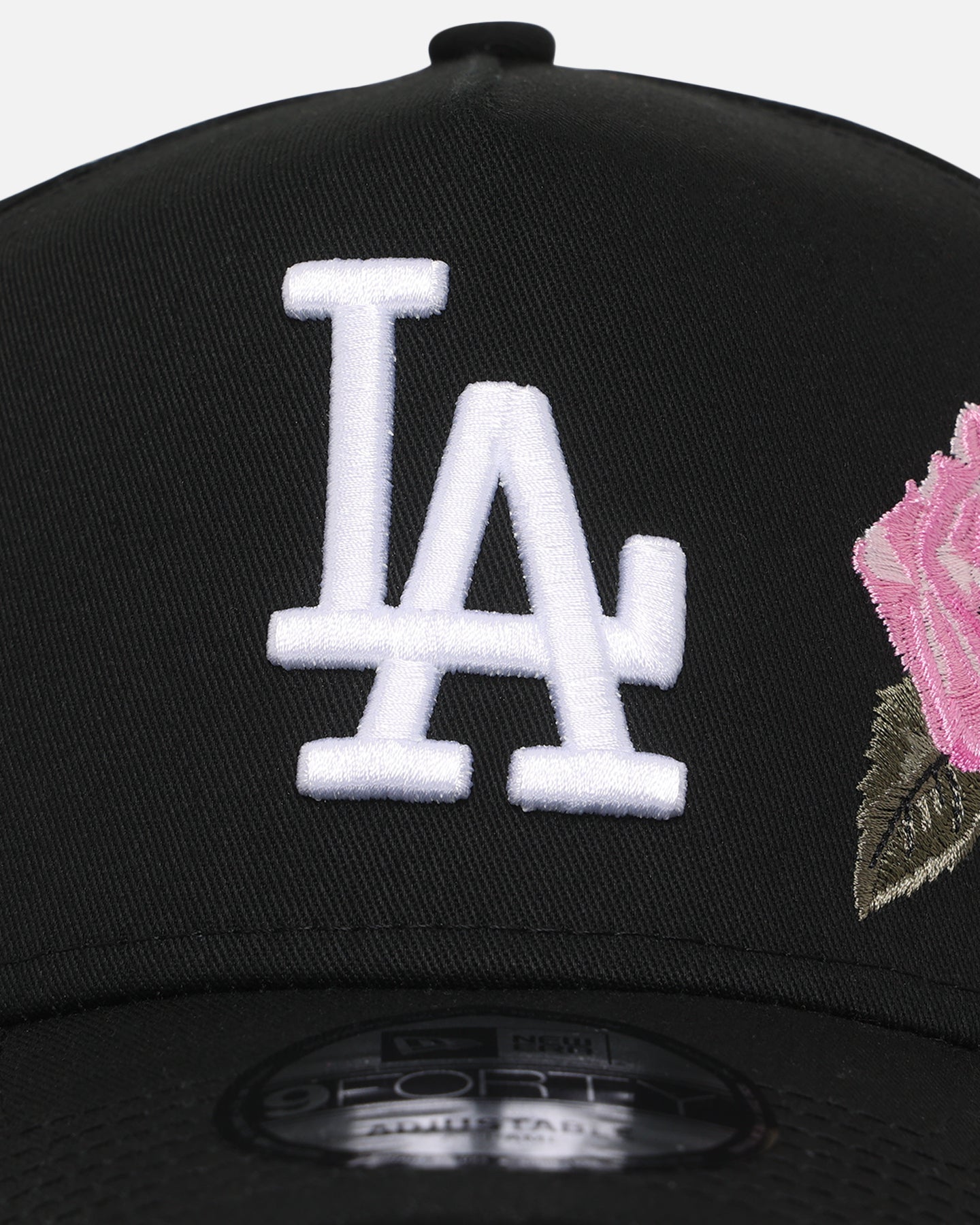 New Era Los Angeles Dodgers 'Pink Rose Embroidery' 9FORTY A New Era Los Angeles Dodgers 'Pink Rose Embroidery' 9FORTY A