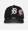 New Era Detroit Tigers 'Pink Rose Embroidery' 9FORTY A-Frame Snapback Black/Pink