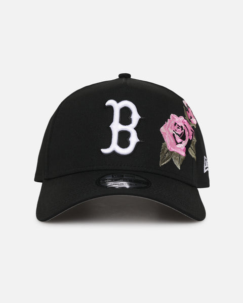 New Era Boston Red Sox 'Rose Embroidery' 9FORTY A-Frame Snapback