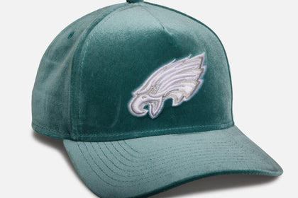 New Era Philadelphia Eagles 'Velvet Dreams 2.0' 9FORTY A-Frame Snapback Pine Green