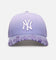 New Era New York Yankees 'Sundyed Flames' 9FORTY A-Frame Snapback Lavender
