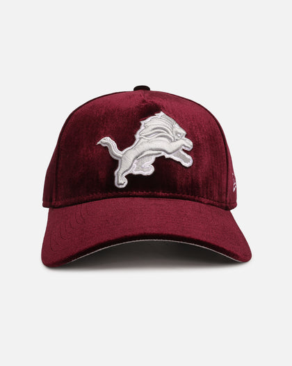 New Era Detroit Lions 'Velvet Dreams 2.0' 9FORTY A-Frame Snapback Burgundy