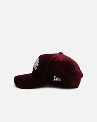 New Era Detroit Lions 'Velvet Dreams' 9FORTY A-Frame Snapback Burgundy