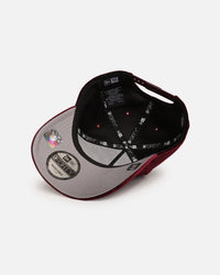 New Era Detroit Lions 'Velvet Dreams' 9FORTY A-Frame Snapback Burgundy