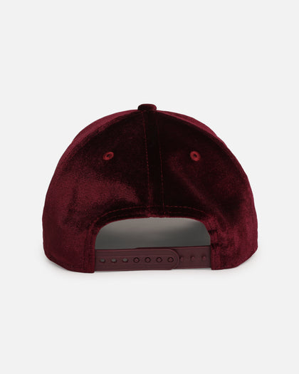 New Era Atlanta Braves 'Velvet Dreams 2.0' 9FORTY A-Frame Snapback Burgundy