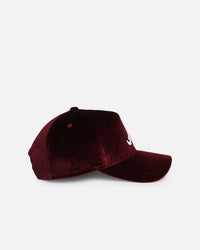 New Era Atlanta Braves 'Velvet Dreams' 9FORTY A-Frame Snapback Burgundy