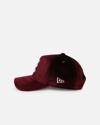 New Era Atlanta Braves 'Velvet Dreams' 9FORTY A-Frame Snapback Burgundy