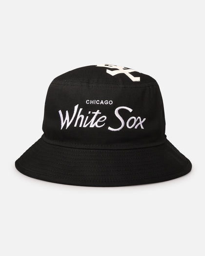 New Era Chicago White Sox 'Script' Bucket Hat Official Team Colour