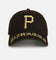 New Era Pittsburgh Pirates 'Washed Black Gothic Script' 9FORTY A-Frame Snapback Black