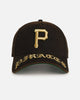 New Era Pittsburgh Pirates 'Washed Black Gothic Script' 9FORTY A-Frame Snapback Black