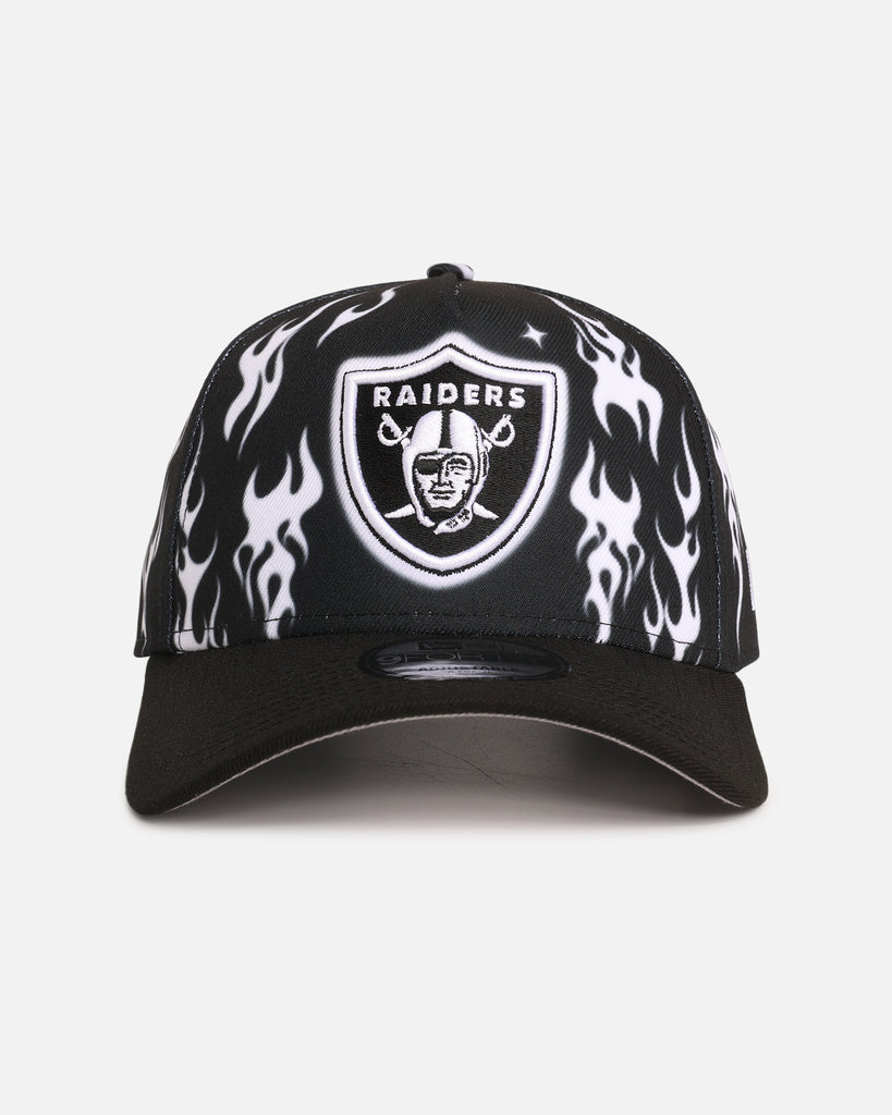 New Era Las Vegas Raiders 'Crown Flames' 9OFRTY A-Frame Snapback