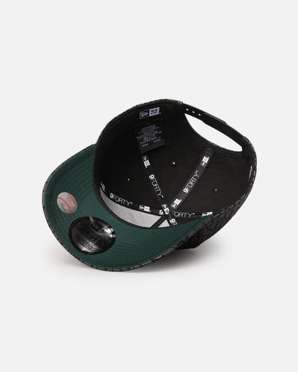 New Era New York Yankees 'Croc Skin' 9FORTY A-Frame Snapback Black
