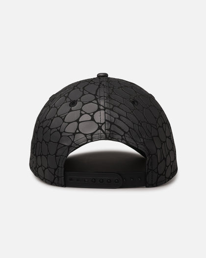 New Era Los Angeles Dodgers 'Croc Skin' 9FORTY A-Frame Snapback Black