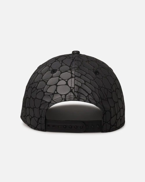 New Era Las Vegas Raiders 'Croc Skin' 9FORTY A-Frame Snapback Black