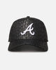 New Era Atlanta Braves 'Croc Skin' 9FORTY A-Frame Snapback Black