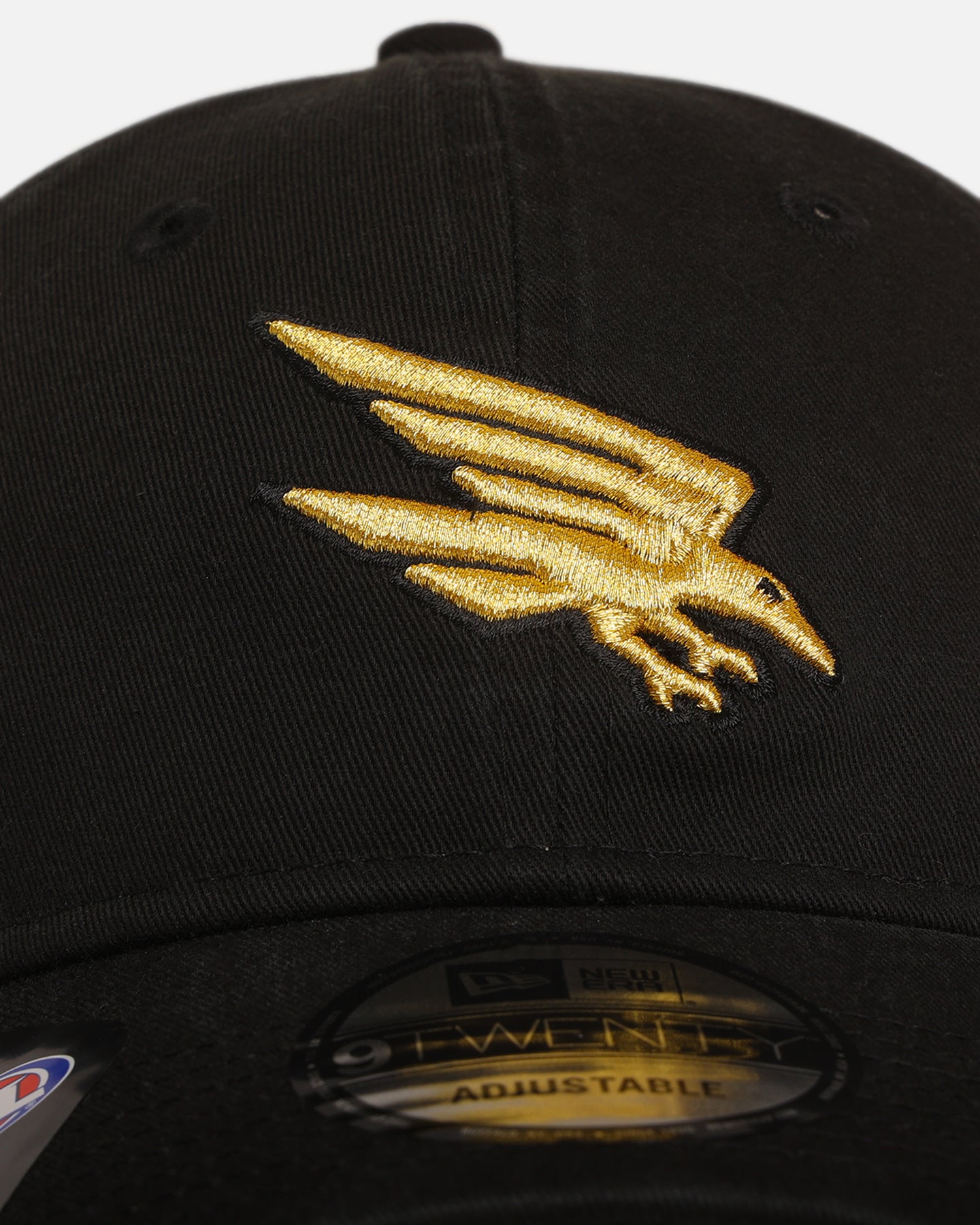 New Era Adelaide Crows 'AFL Black & Gold' 9TWENTY Strapback Black