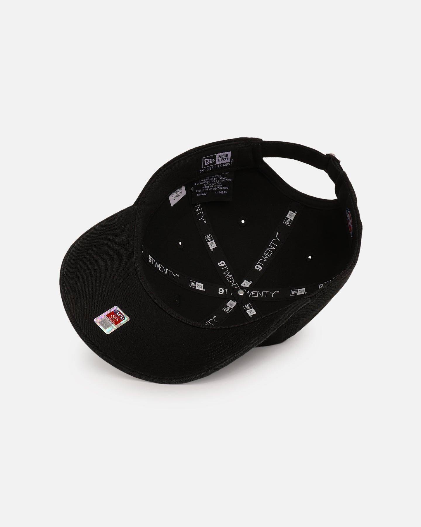New Era Adelaide Crows 'AFL Black & Gold' 9TWENTY Strapback Black