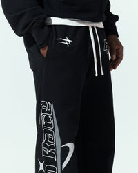 Loiter Runaway Track Pants Black