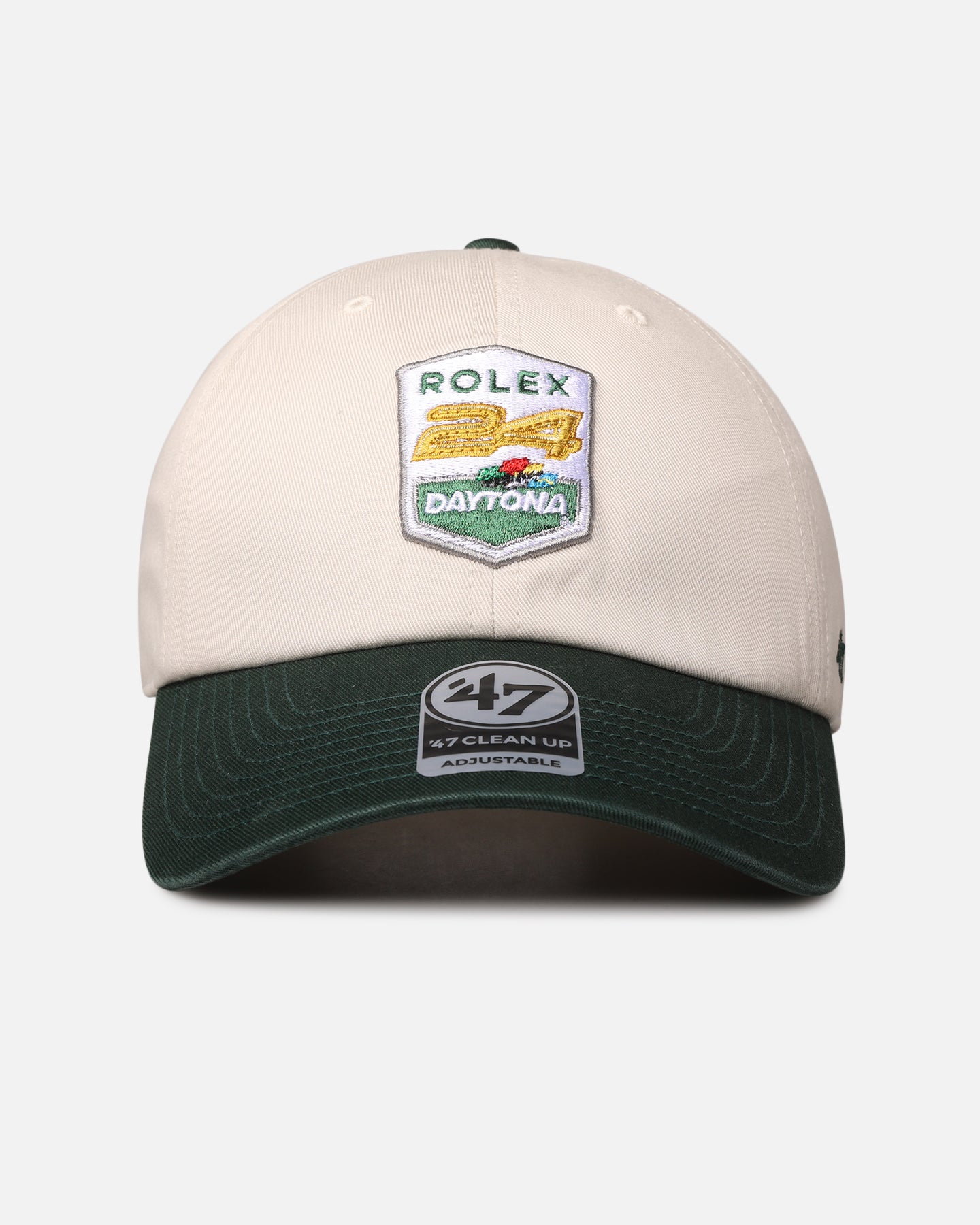 47 Brand Nascar 47 Clean Up Strapback Bone/Dark Green | Culture
