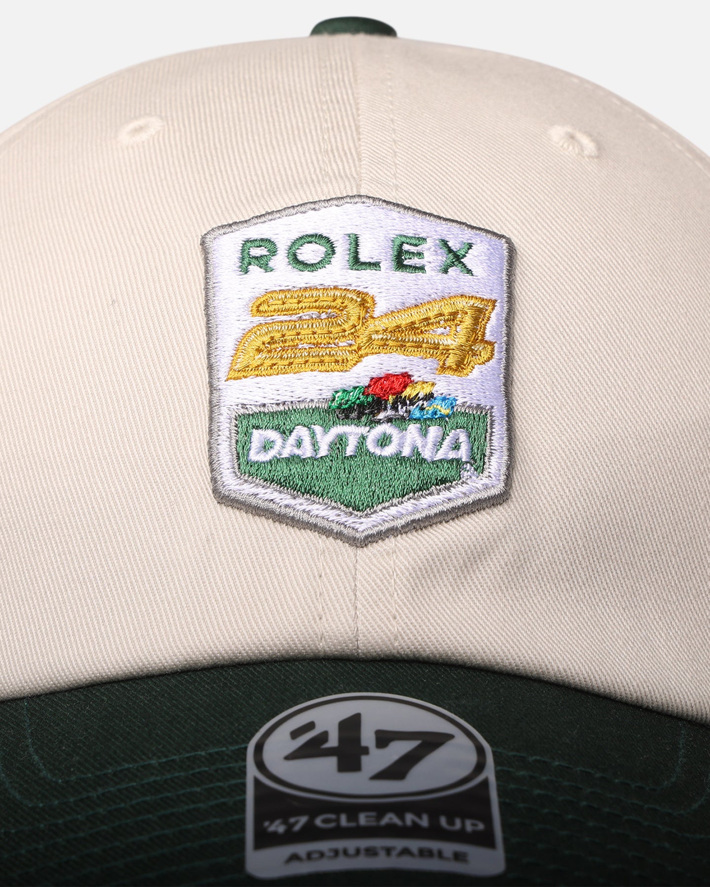47 Brand Nascar 47 Clean Up Strapback Bone/Dark Green | Culture