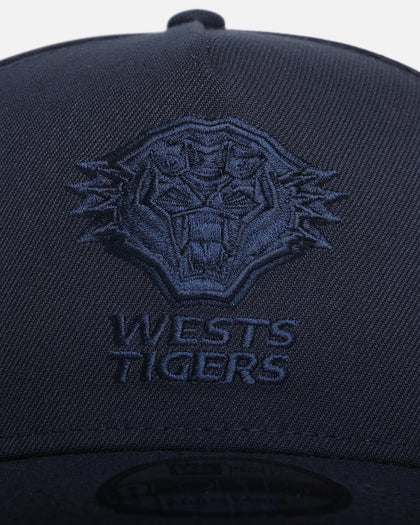 New Era Wests Tigers 'Ocean Blue' 9FORTY A-Frame Snapback Oceanside Blue