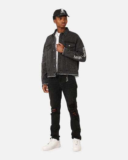 Saint Morta Deadbeat Fimi Jeans Black Shadow