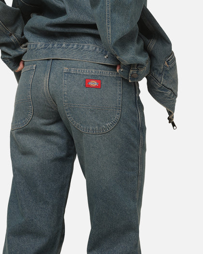 Dickies Thomasville Straight Leg Jeans Khaki Tinted Blue
