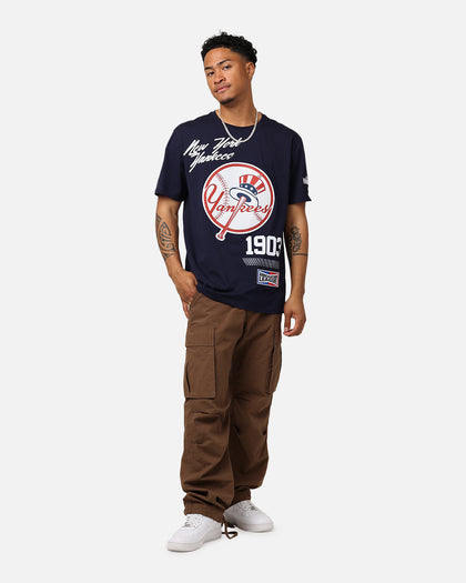 Pro Standard New York Yankees Fast Lane SJ T-Shirt Midnight Navy