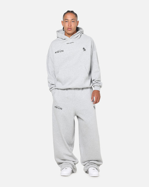 Saint Morta Athltc S2 Boxy Hoodie Grey Marle