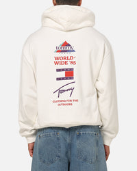 Tommy Jeans 90's DNA Play Hoodie Ecru