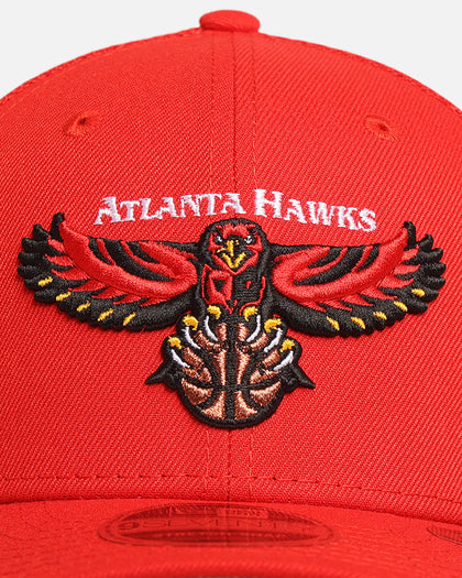 New Era Atlanta Hawks 'HWC' 9SEVENTY Trucker Stretch Snapback Red