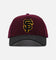 New Era San Francisco Giants 'Large Chenille' 9FORTY A-Frame Snapback Maroon